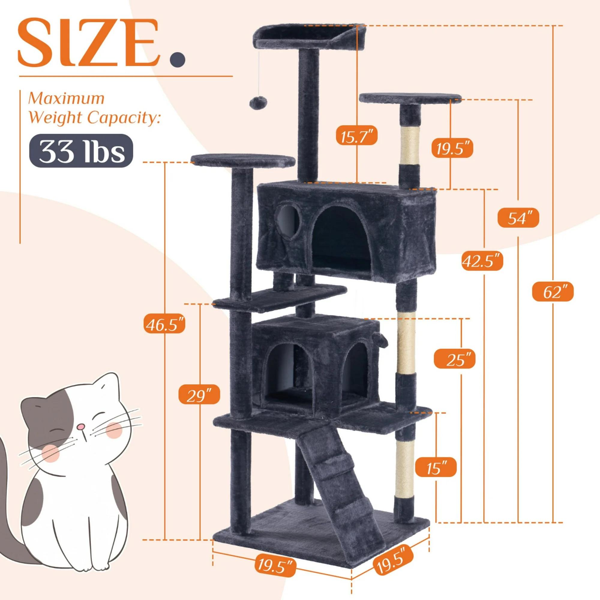 Large Cat Tree Tower