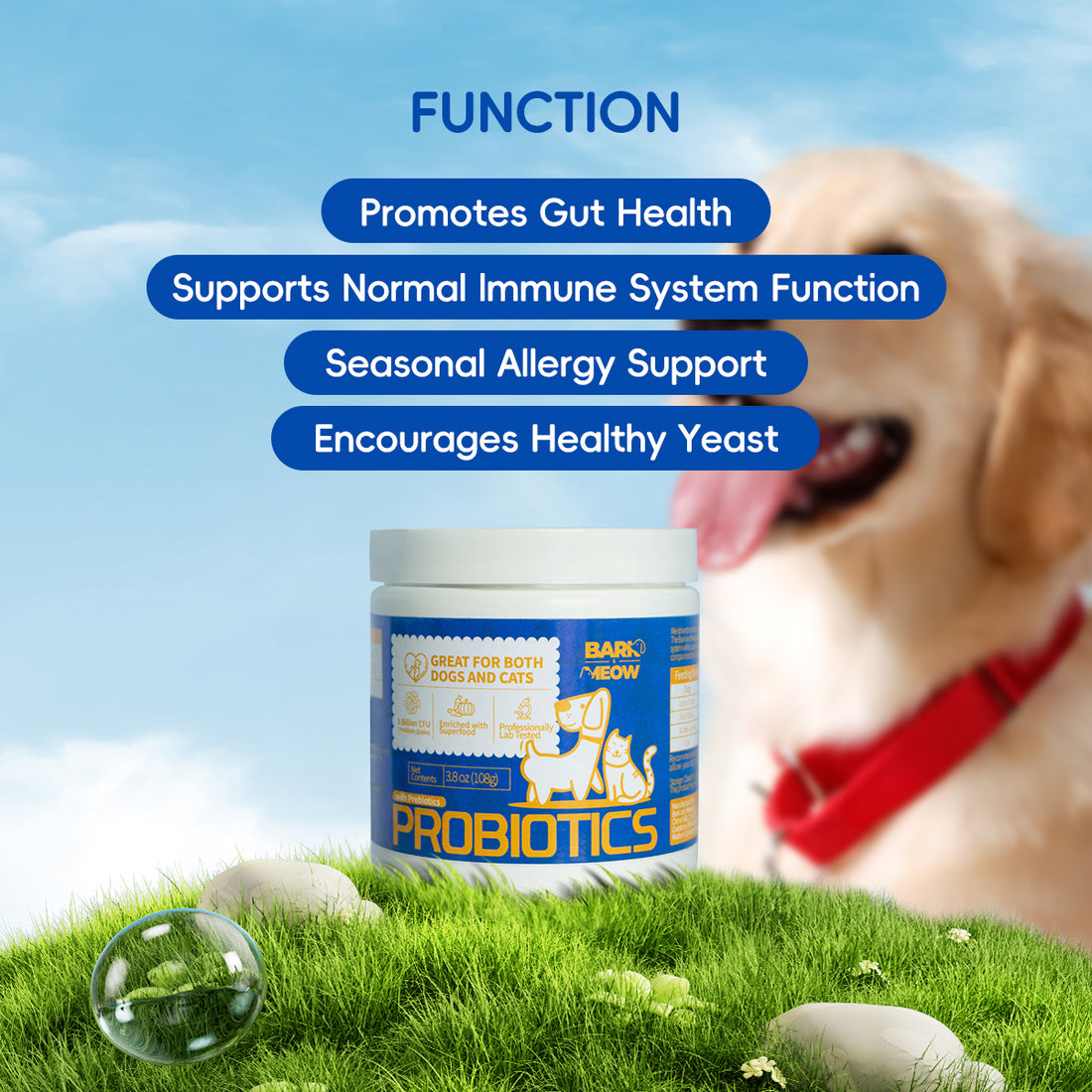 Bark & Meow Pet Probiotics