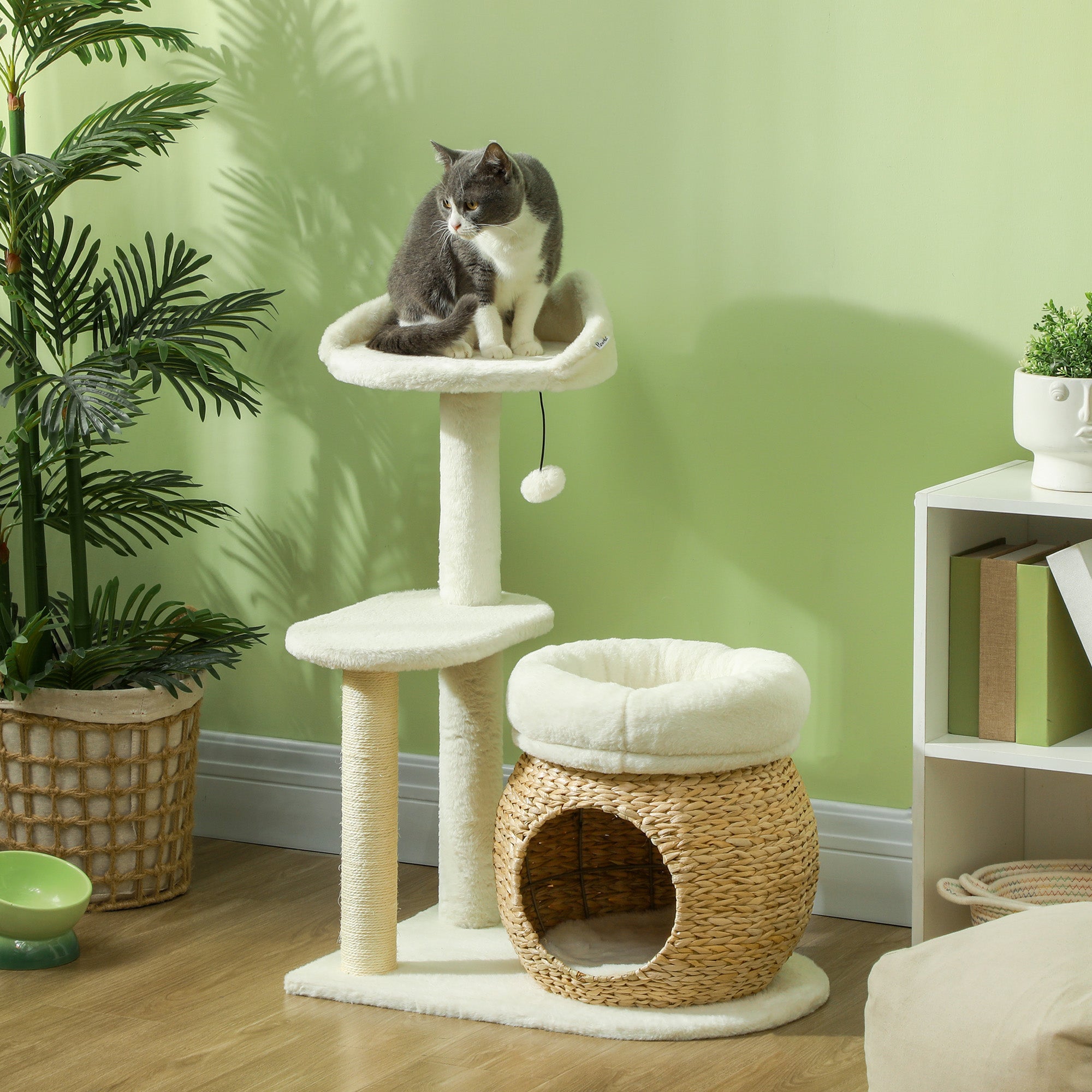 Cat Tree Tower with Scratching Posts