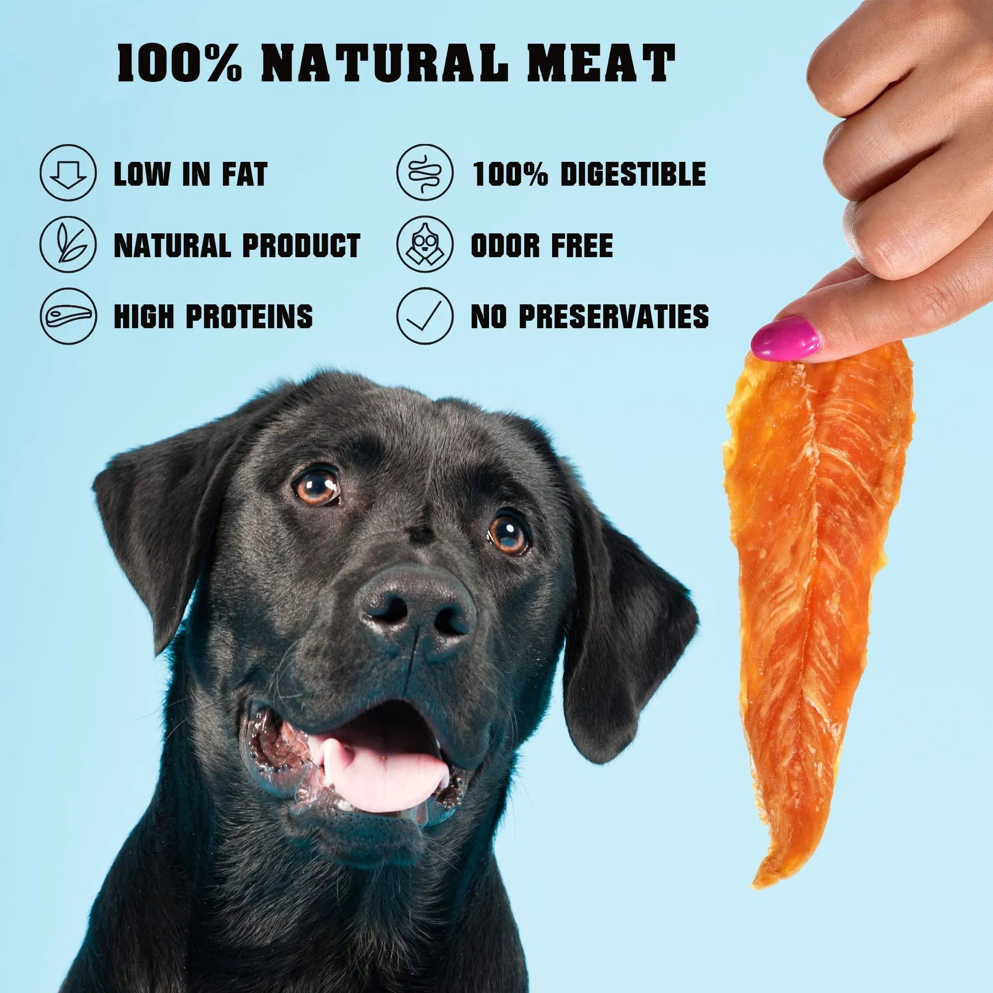 Grade Chicken Jerky for Dogs
