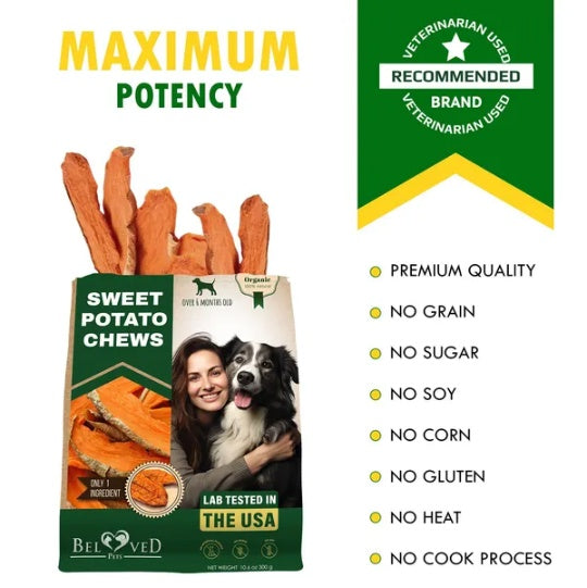 Natural Sweet Potato Chews