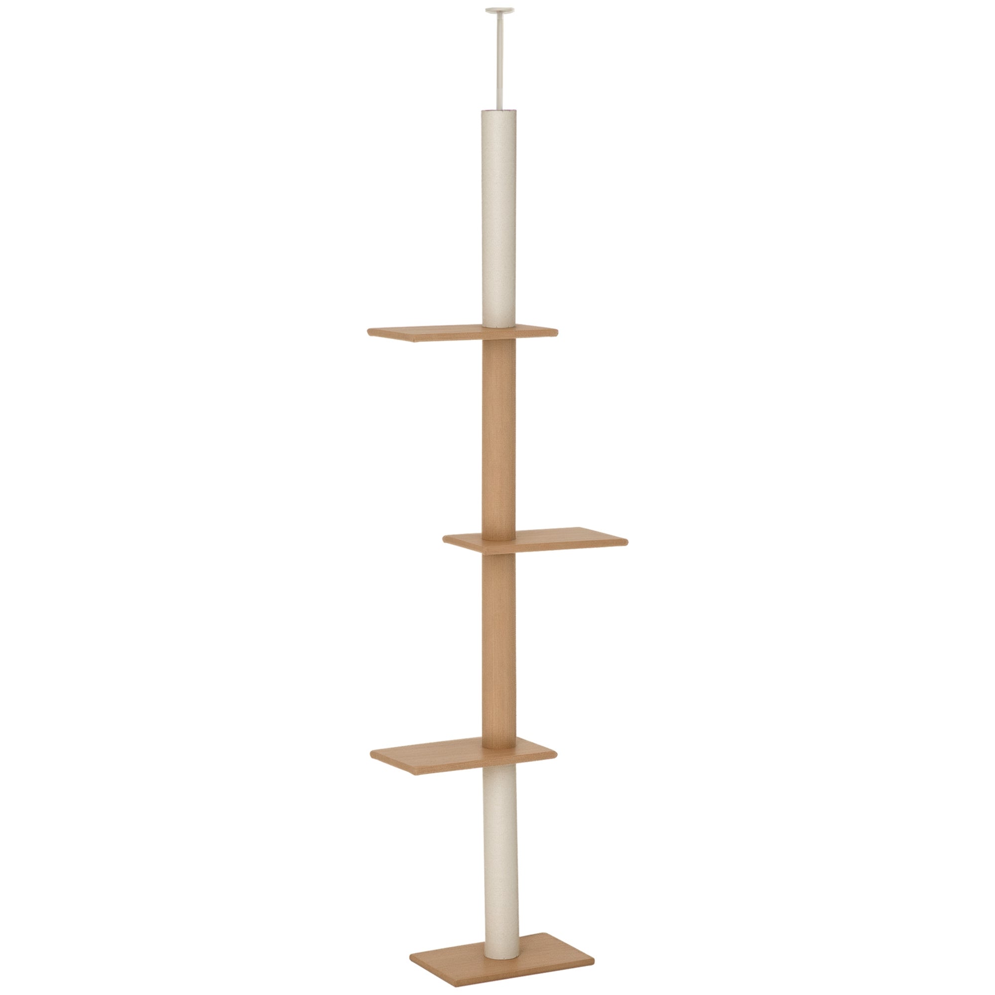 Floor-to-Ceiling Cat Tree with Sisal Scratching Posts