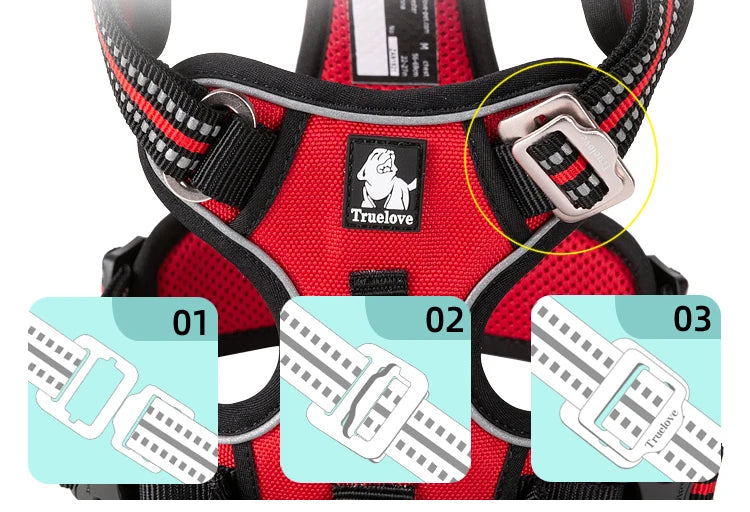 Truelove Reflective Dog Harness