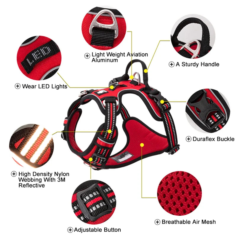 Truelove Reflective Dog Harness