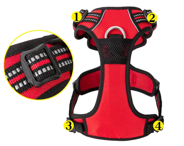 Truelove Reflective Dog Harness