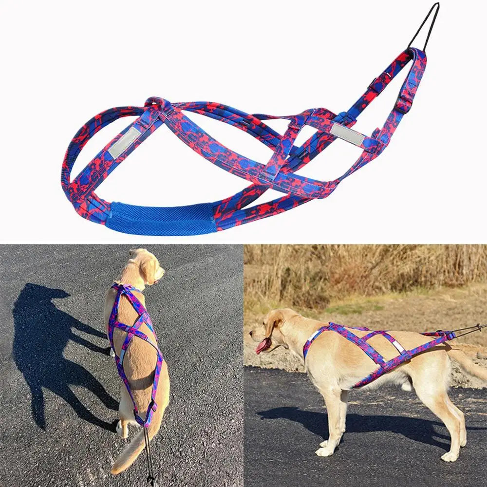 Reflective Dog Pulling Harness