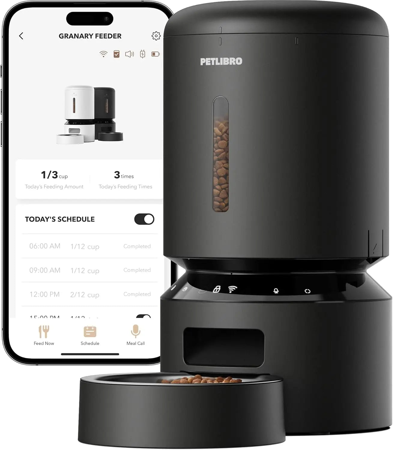 Voice Assistant Smart Automatic Pet Feeder