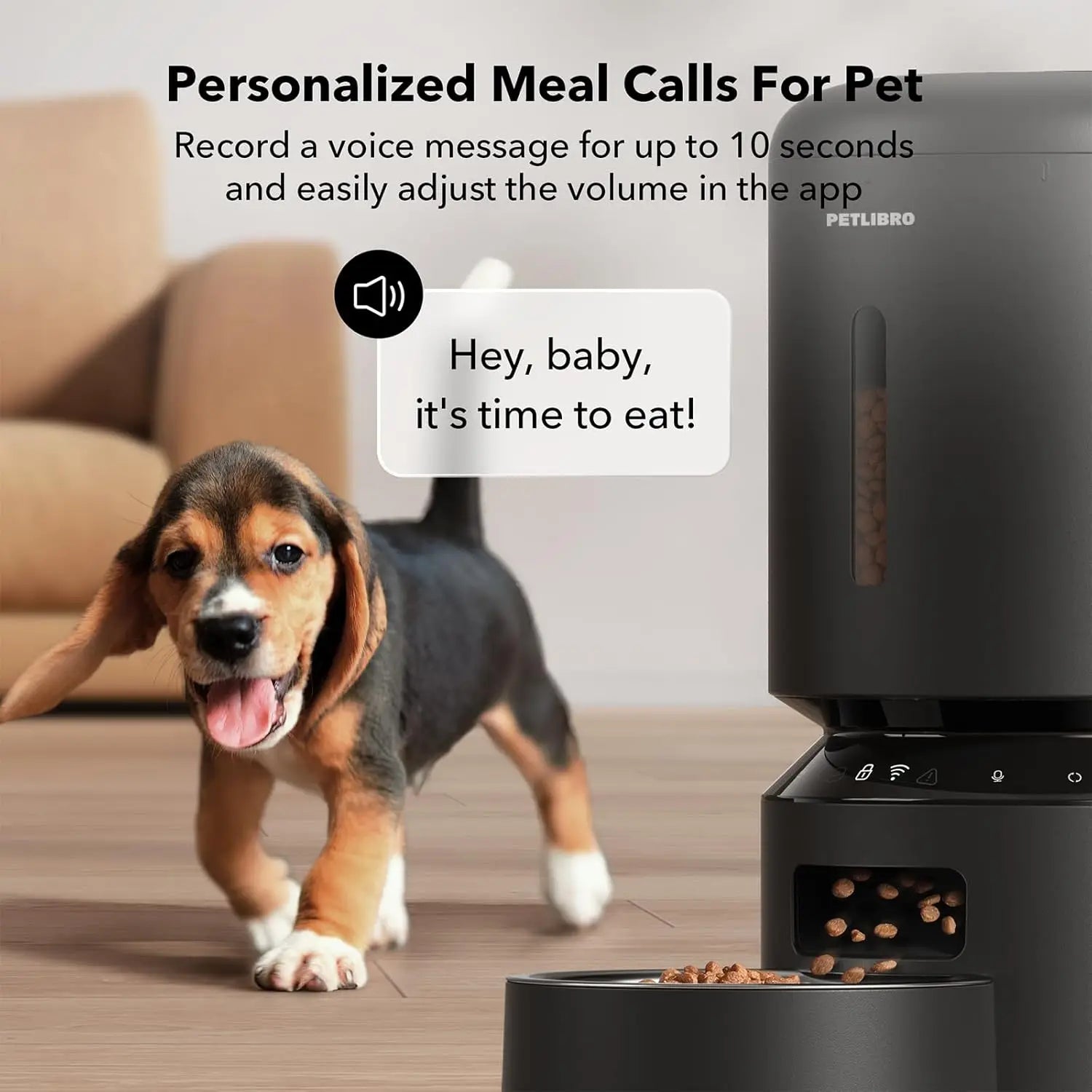 Voice Assistant Smart Automatic Pet Feeder