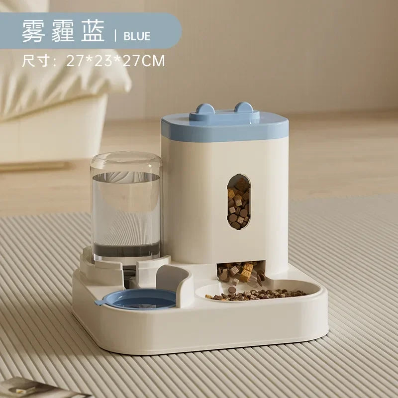 Gravity Pet Feeder & Water Dispenser