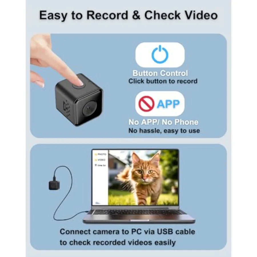 Cat Camera Collar 1080P HD
