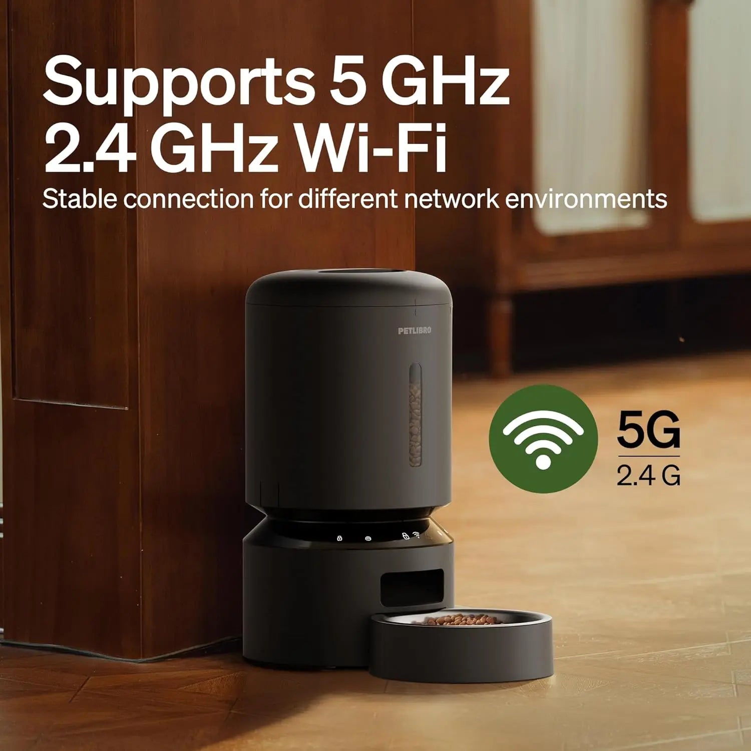 Voice Assistant Smart Automatic Pet Feeder