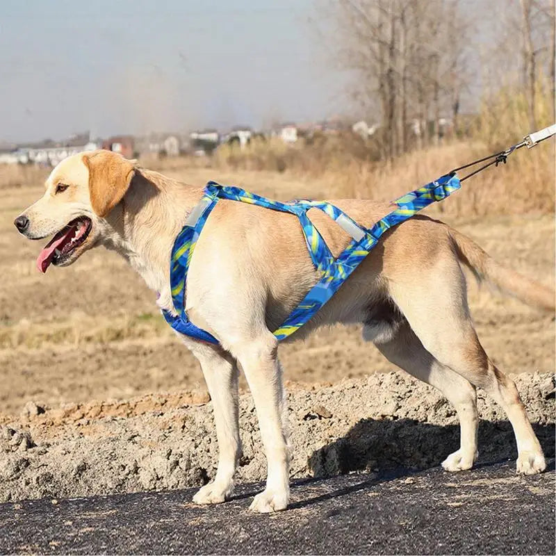 Reflective Dog Pulling Harness