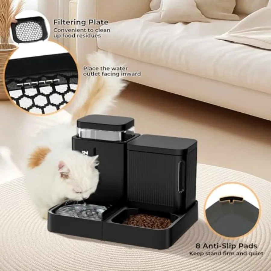 Gravity Dog Food & Water Dispenser