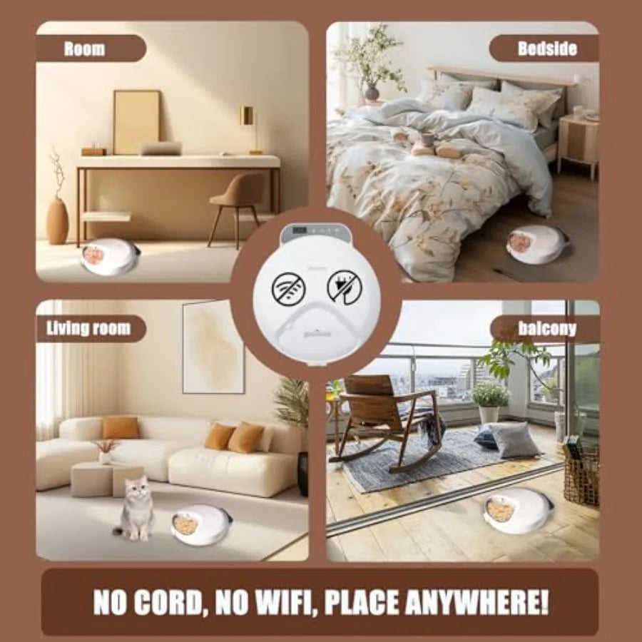 Automatic Wet Food Cat Feeder