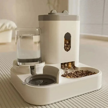 Gravity Pet Feeder & Water Dispenser