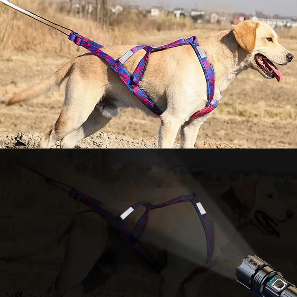 Reflective Dog Pulling Harness