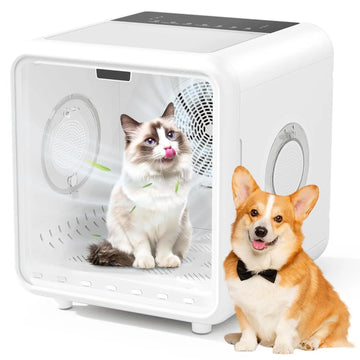 Quiet Pet Dryer Box for Cats & Small Dogs