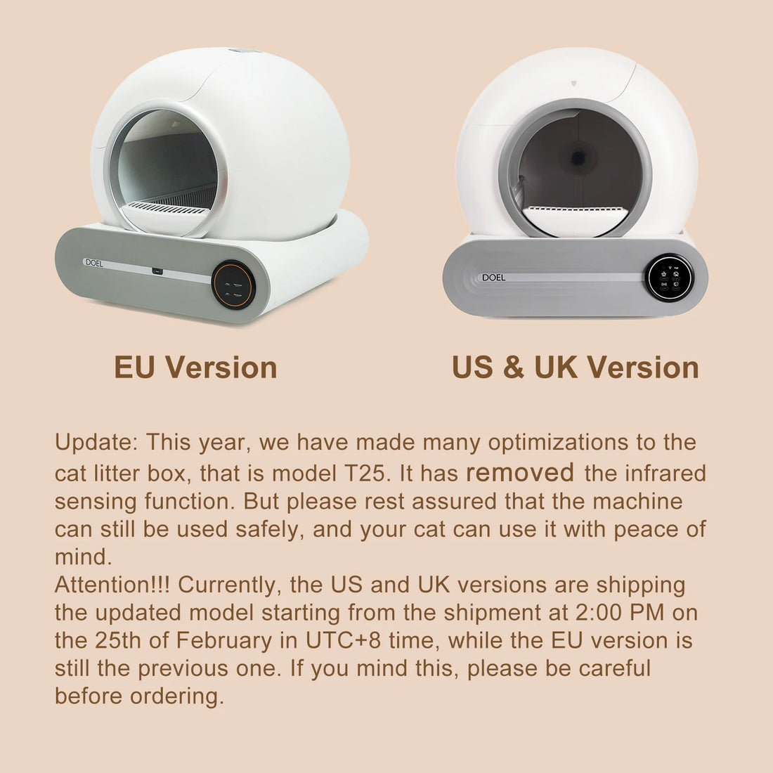 Self Cleaning Cat Litter Box – Automatic App Control