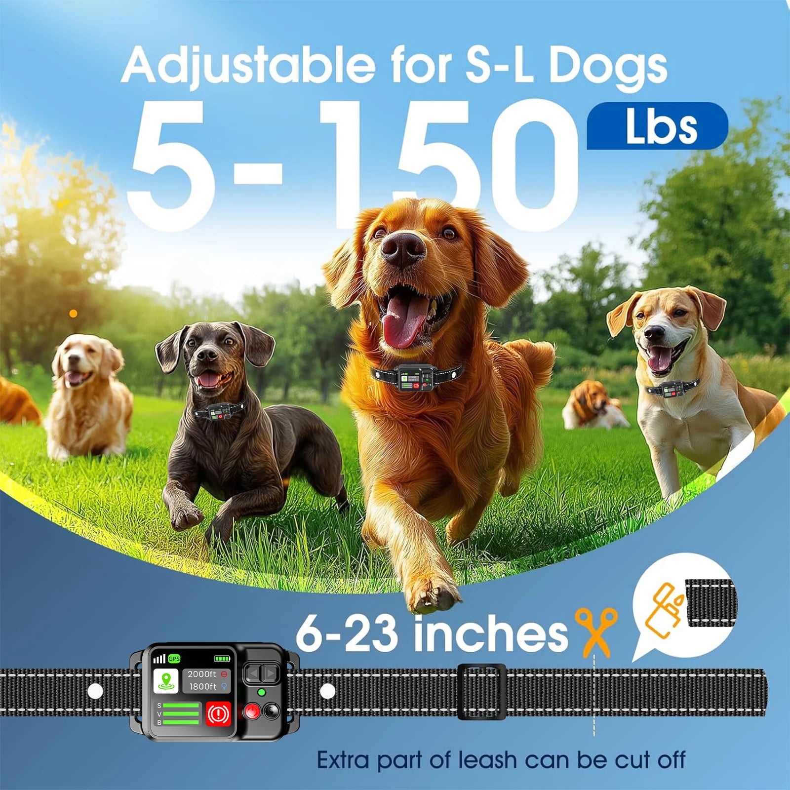 Rechargeable GPS Wireless Dog Fence