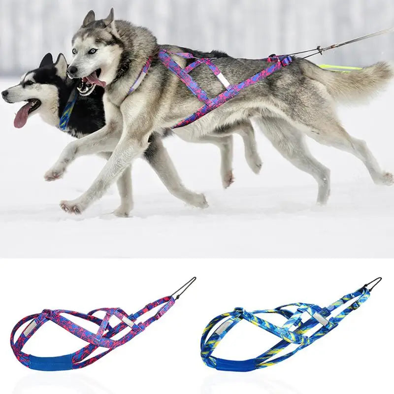 Reflective Dog Pulling Harness