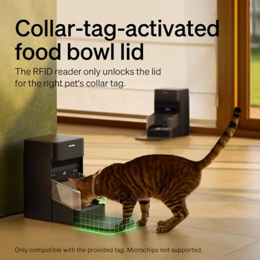 Cat Feeder with Collar Sensor