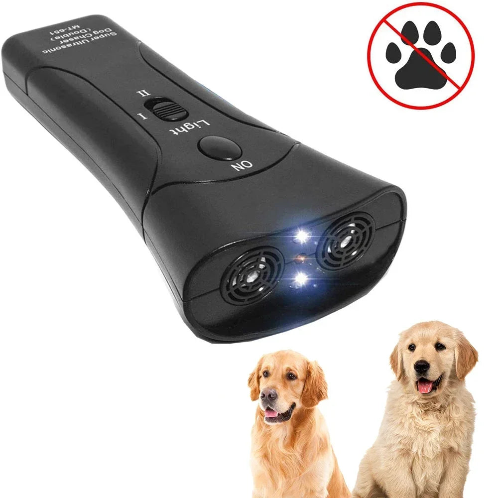Ultrasonic Anti Barking Dog Trainer & Handheld Repeller