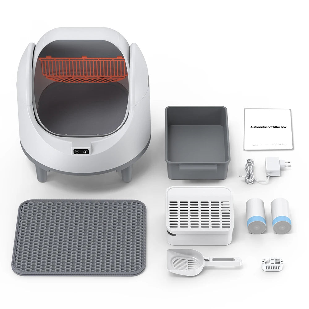 Smart Self-Cleaning Litter Box for Cats