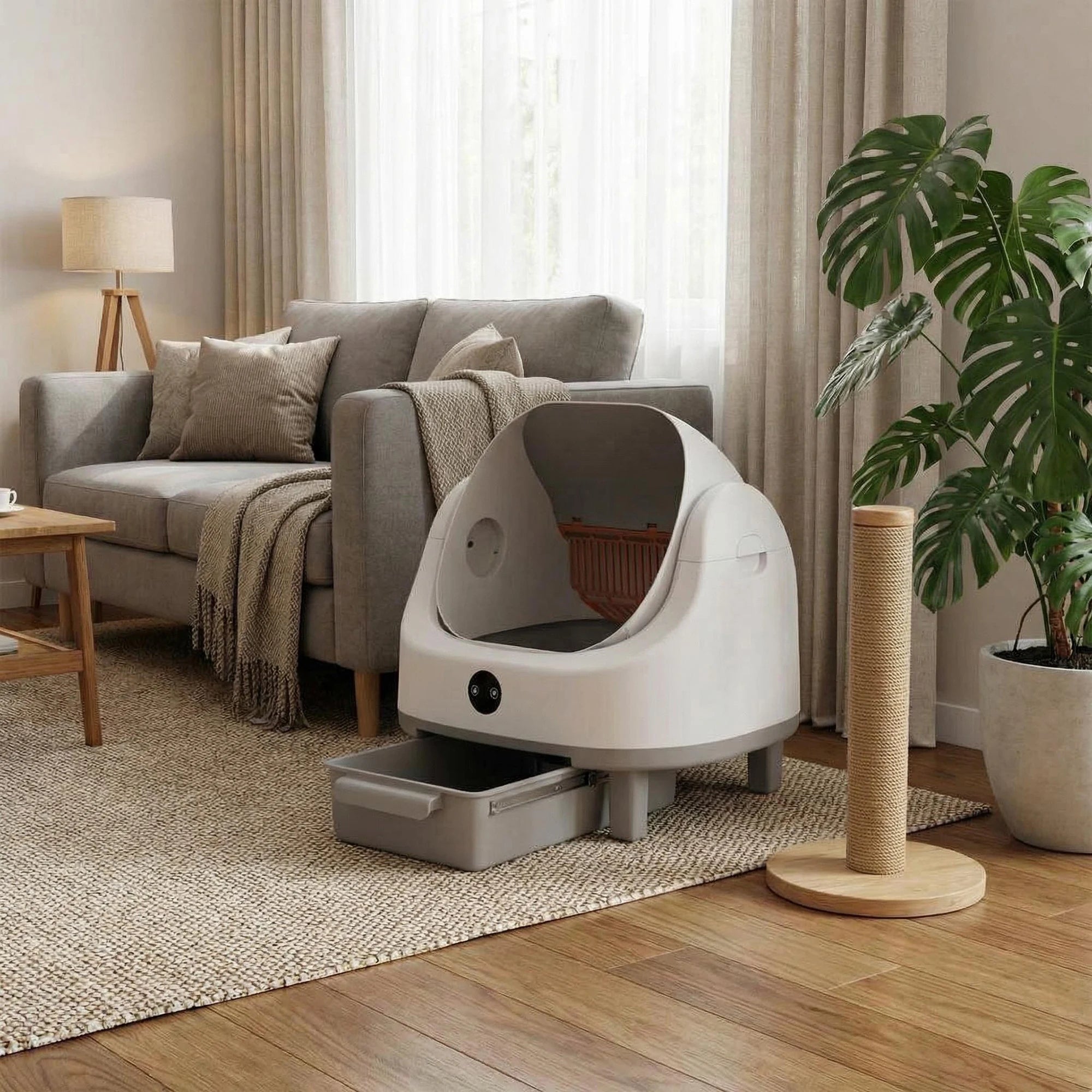 App Control Self-Cleaning Litter Box