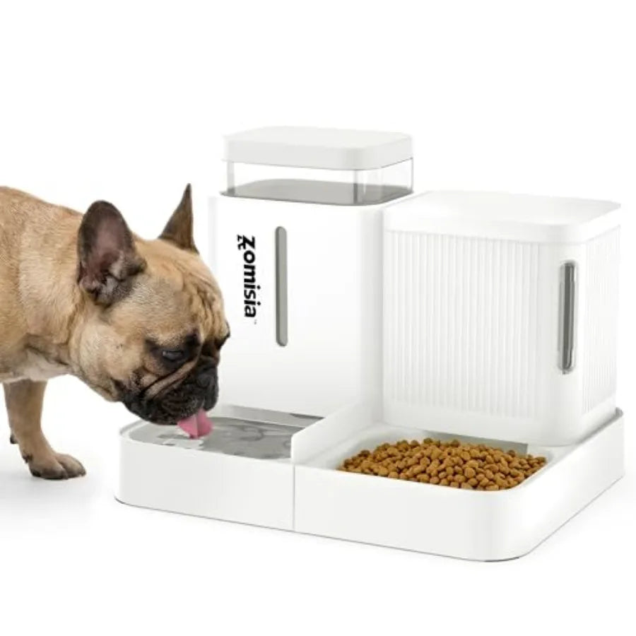 Gravity Dog Food & Water Dispenser