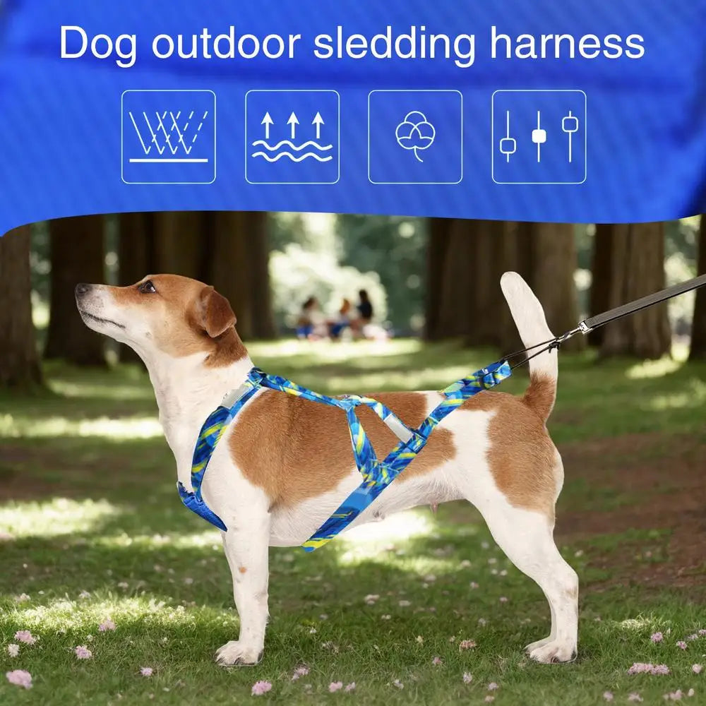 Reflective Dog Pulling Harness