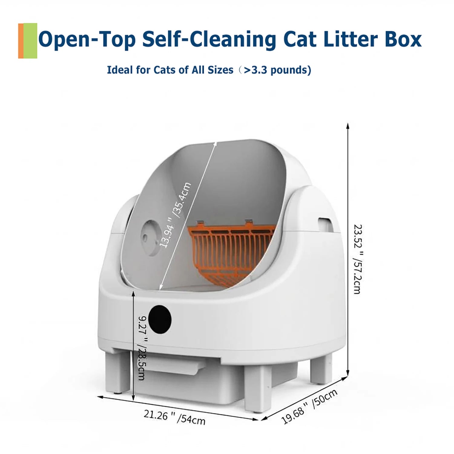 App Control Self-Cleaning Litter Box