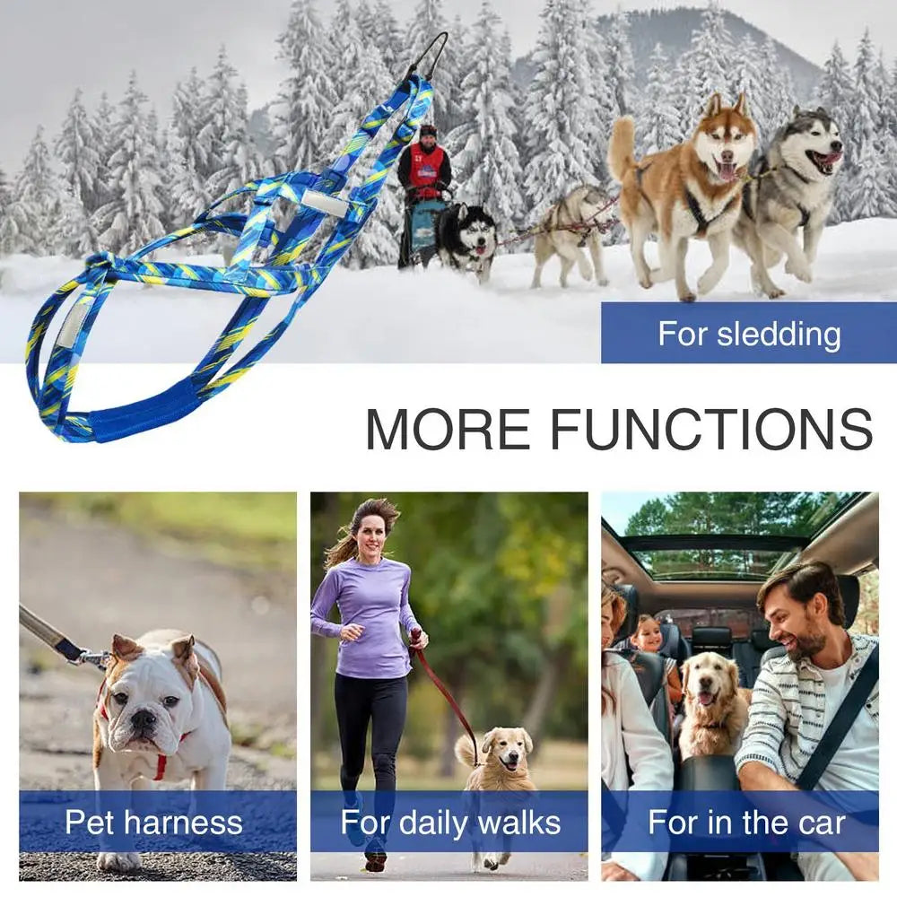 Reflective Dog Pulling Harness