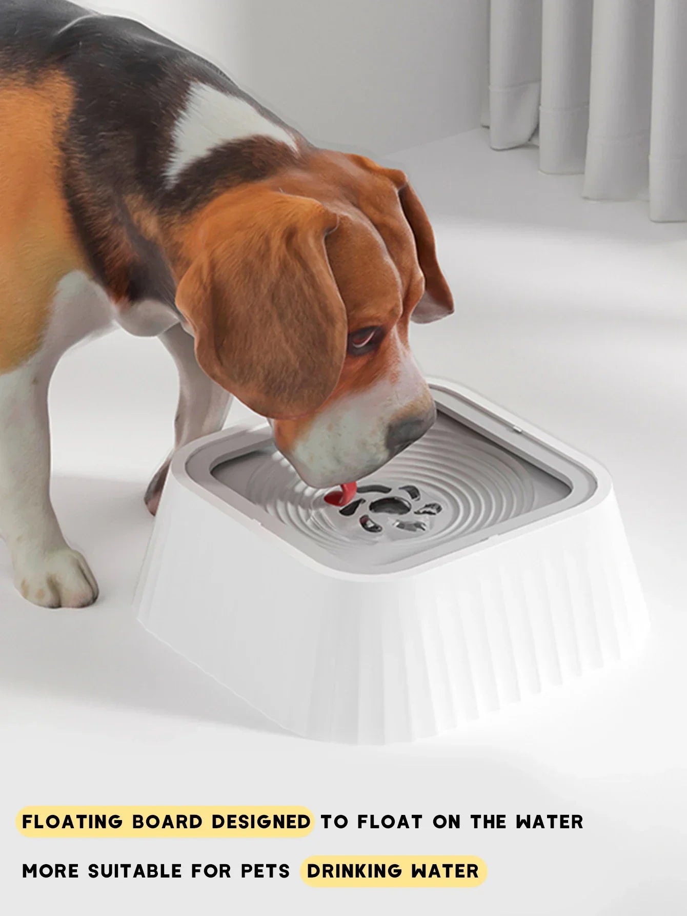 Floating Plate Anti-Splash Slow Feeder