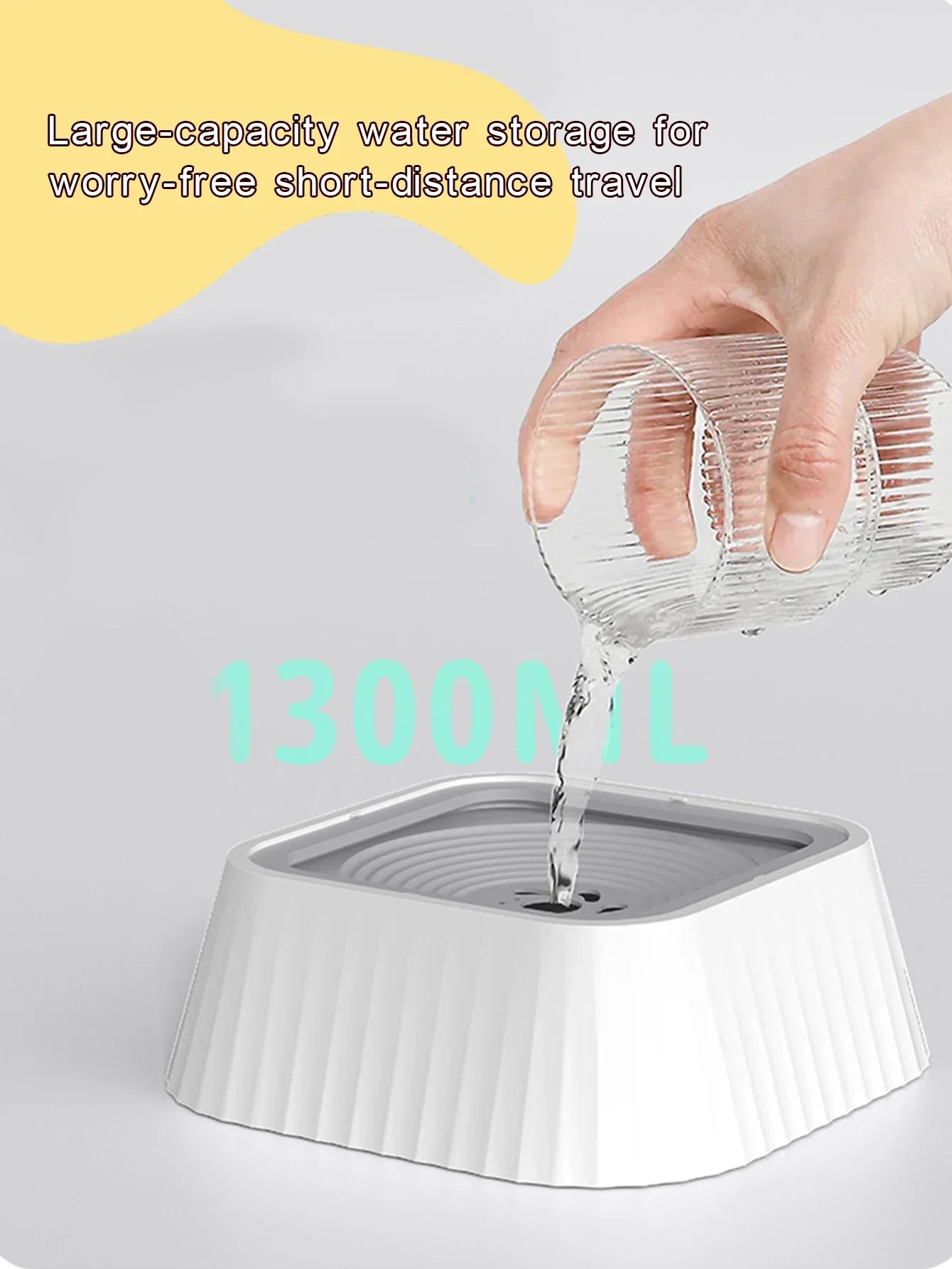 Floating Plate Anti-Splash Slow Feeder