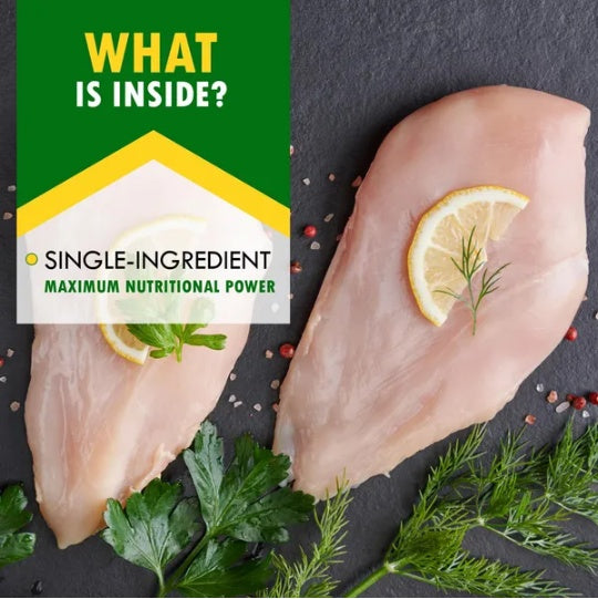 Freeze-Dried Chicken Cubes