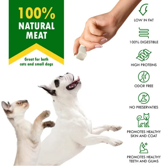 Freeze-Dried Chicken Cubes