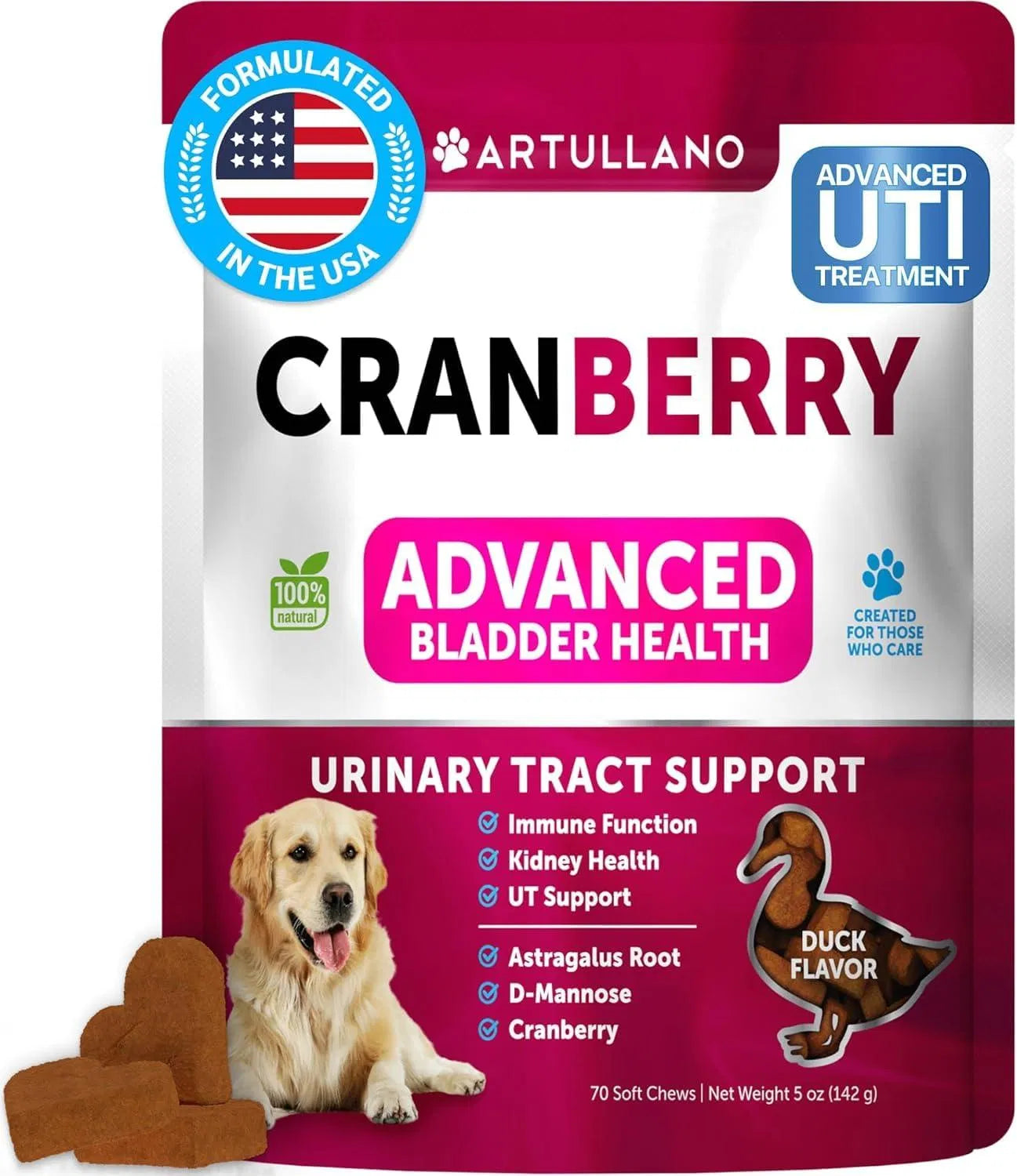 Dog UTI Cranberry Chews