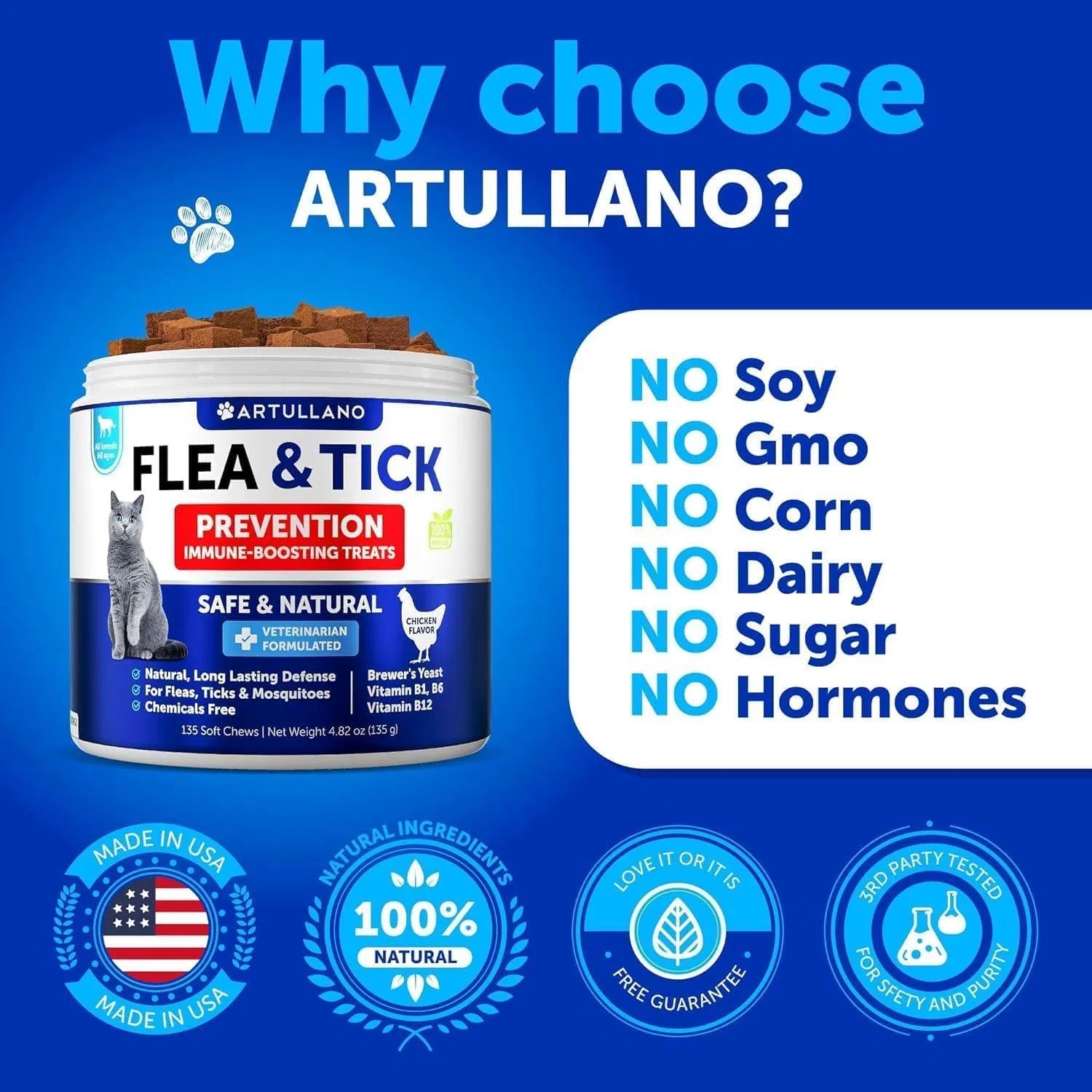 Natural Flea & Tick Prevention for Cats
