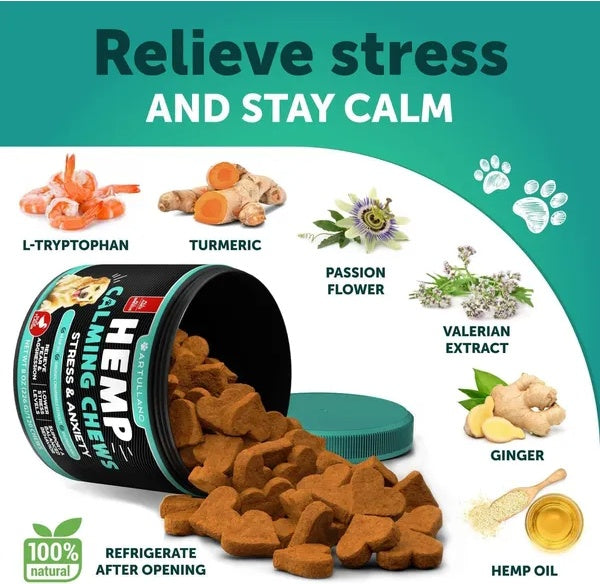 Calming Hemp Dog Chews