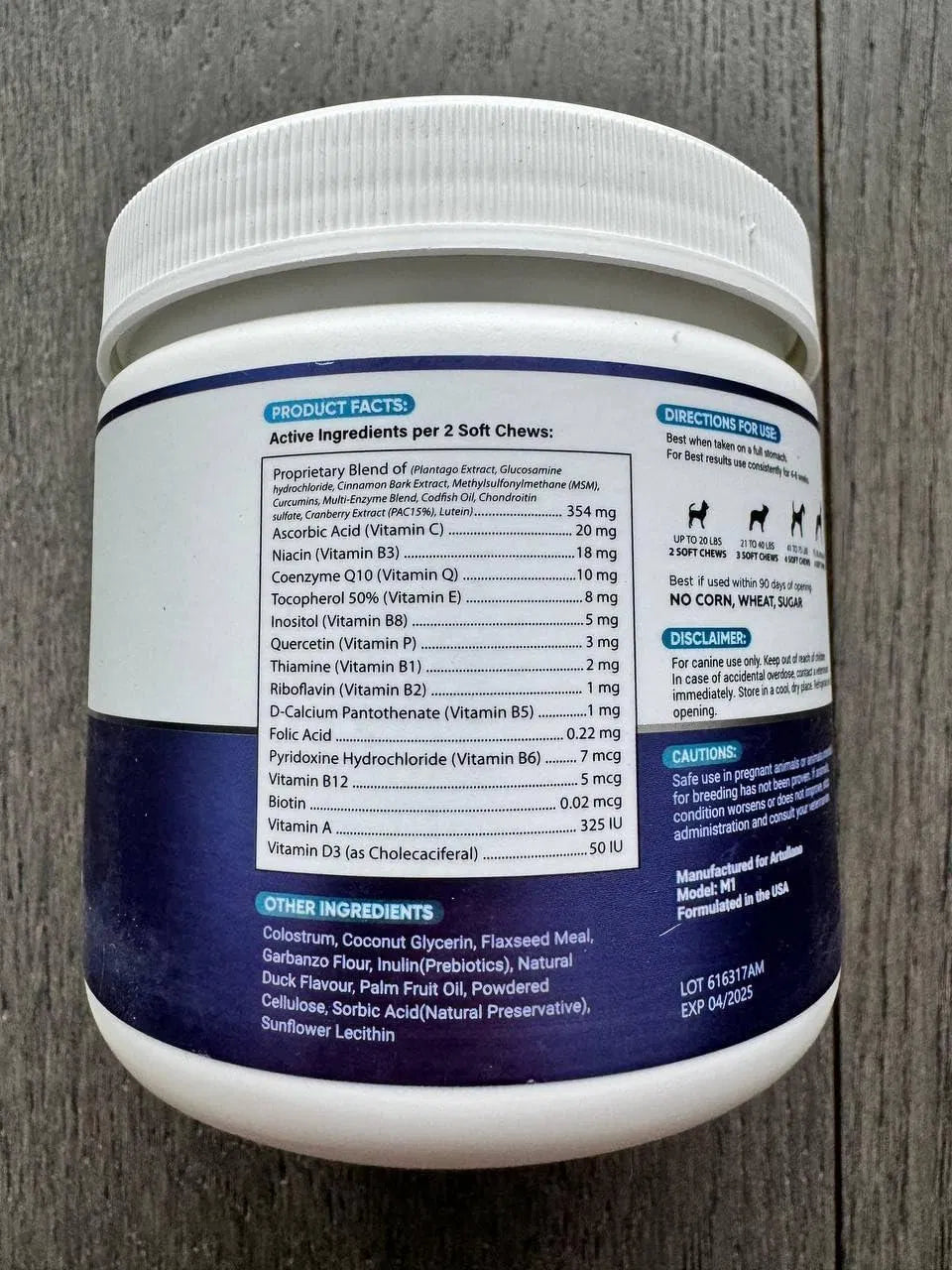 Dog Multivitamin Chews
