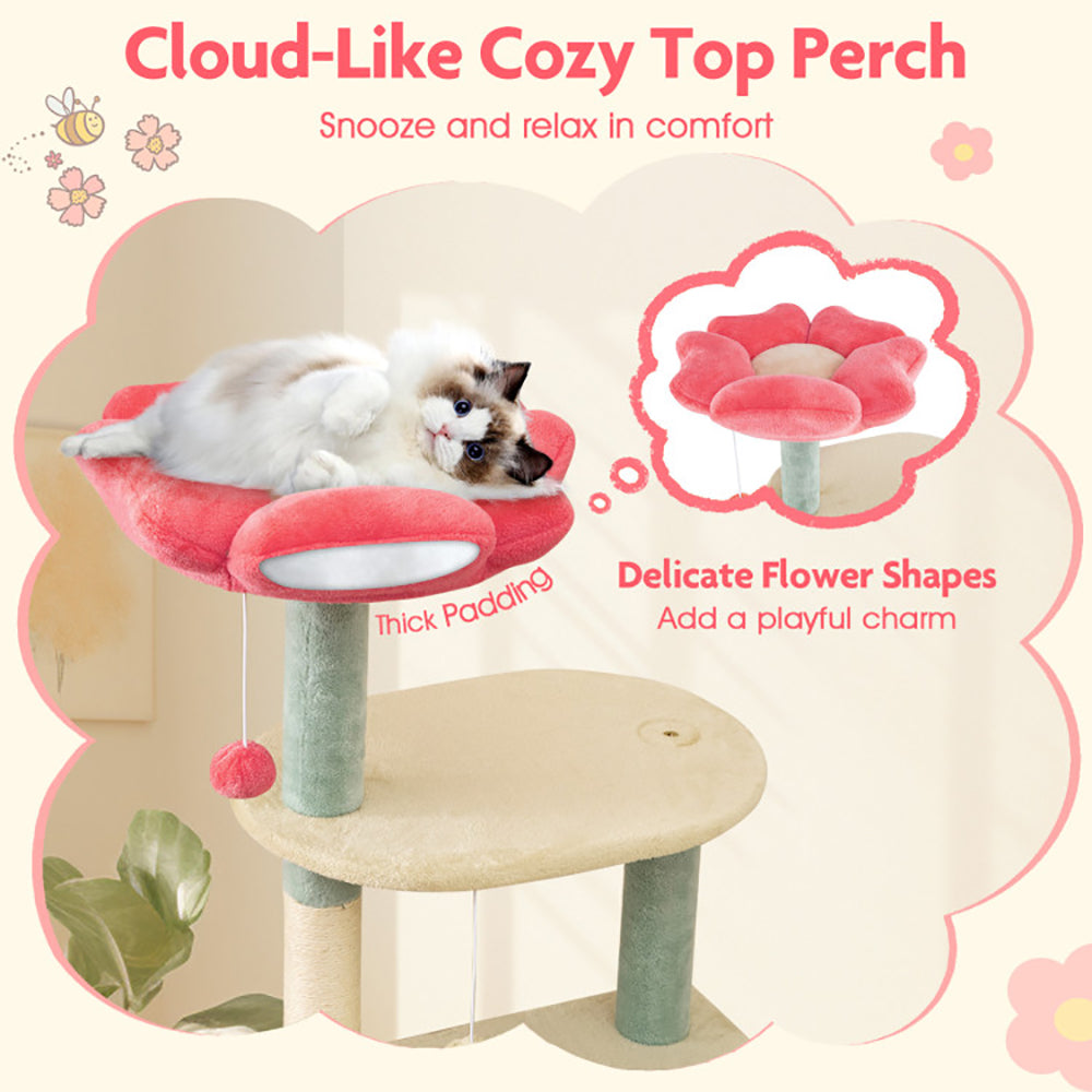 Floral Cat Tree
