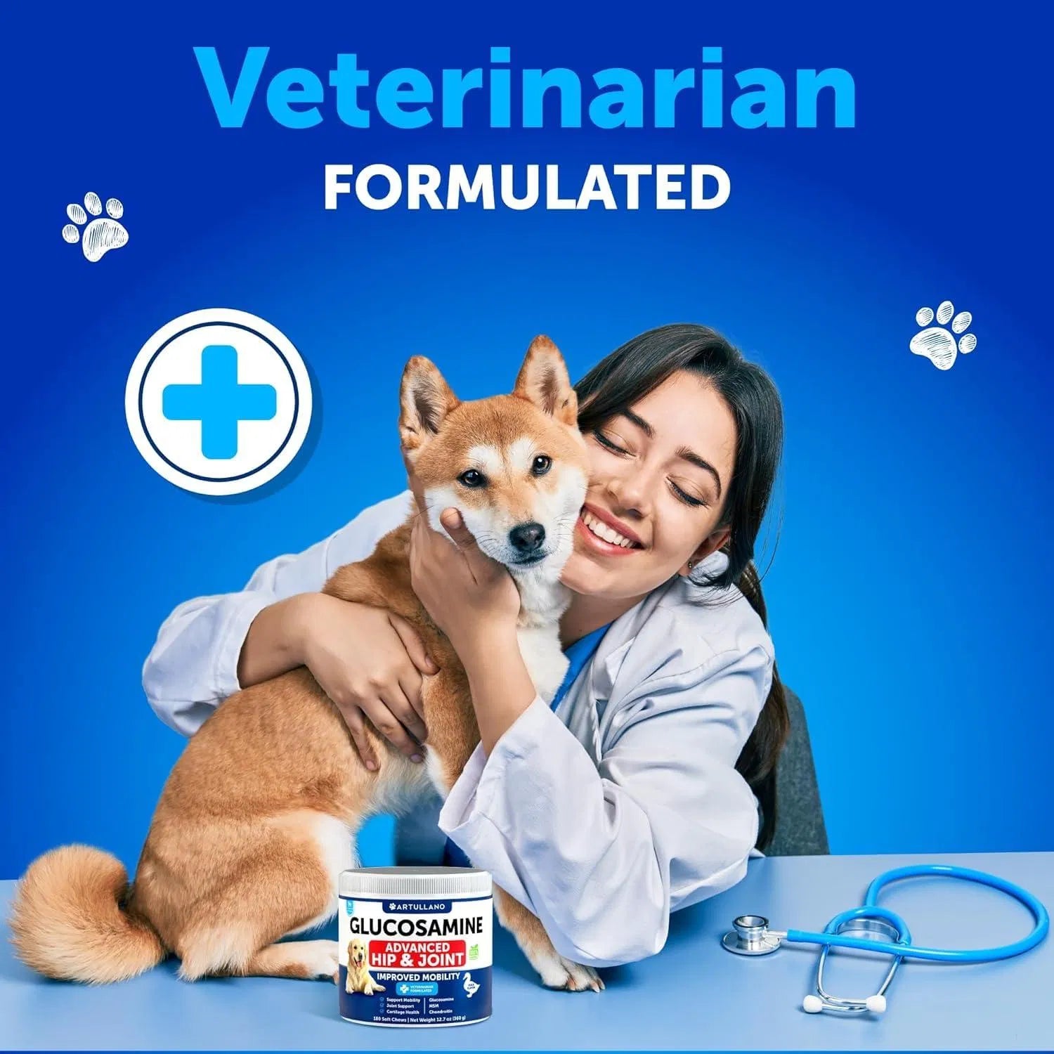 Glucosamine for Dogs: Hip & Joint Support Chews