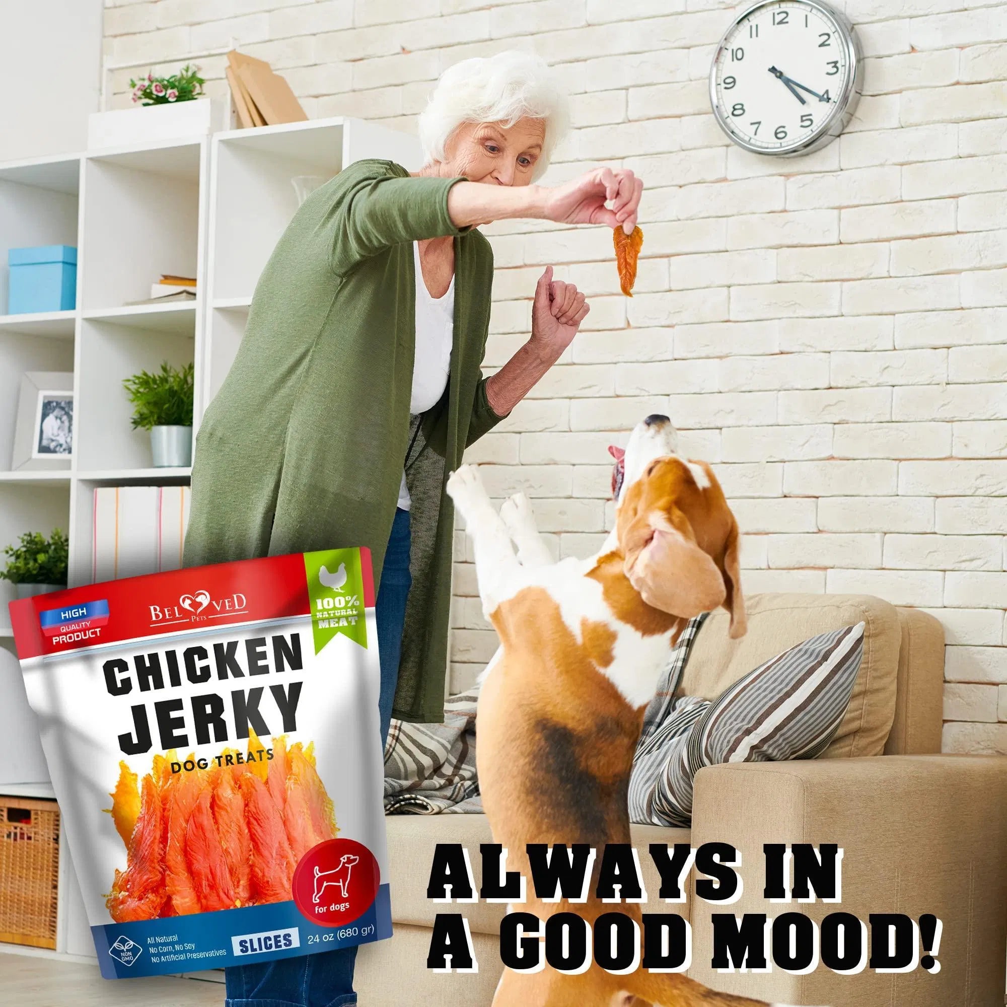 Grade Chicken Jerky for Dogs