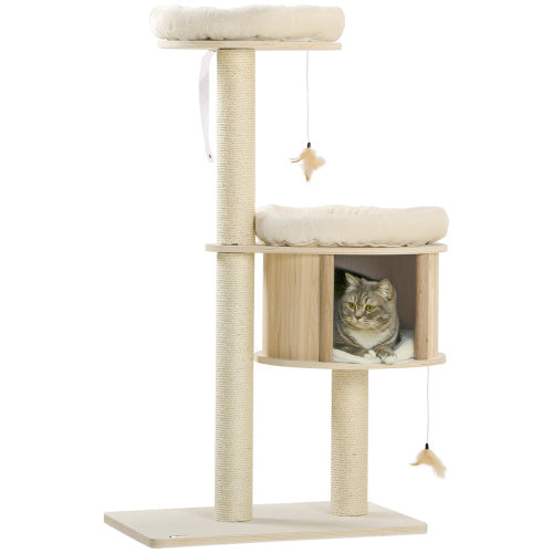 PawHut 3-Level Cat Tree