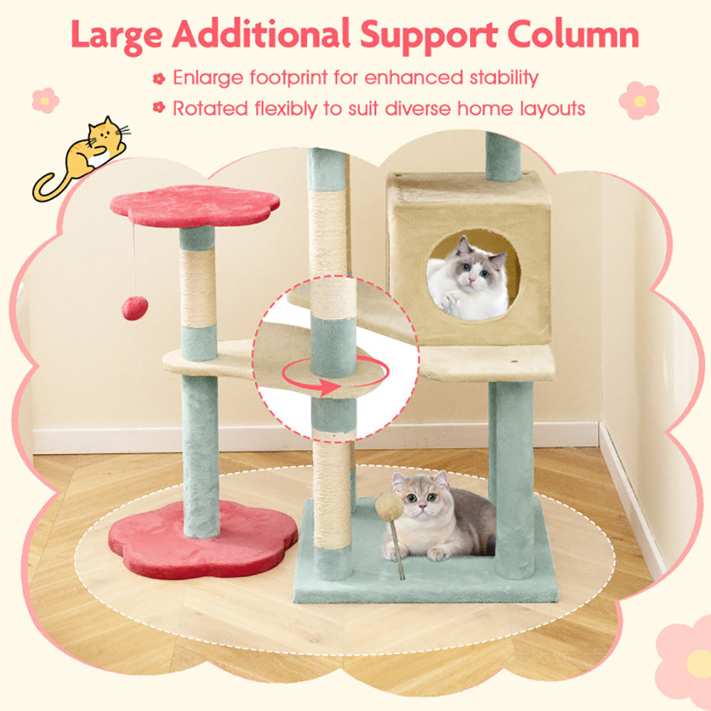 Floral Cat Tree